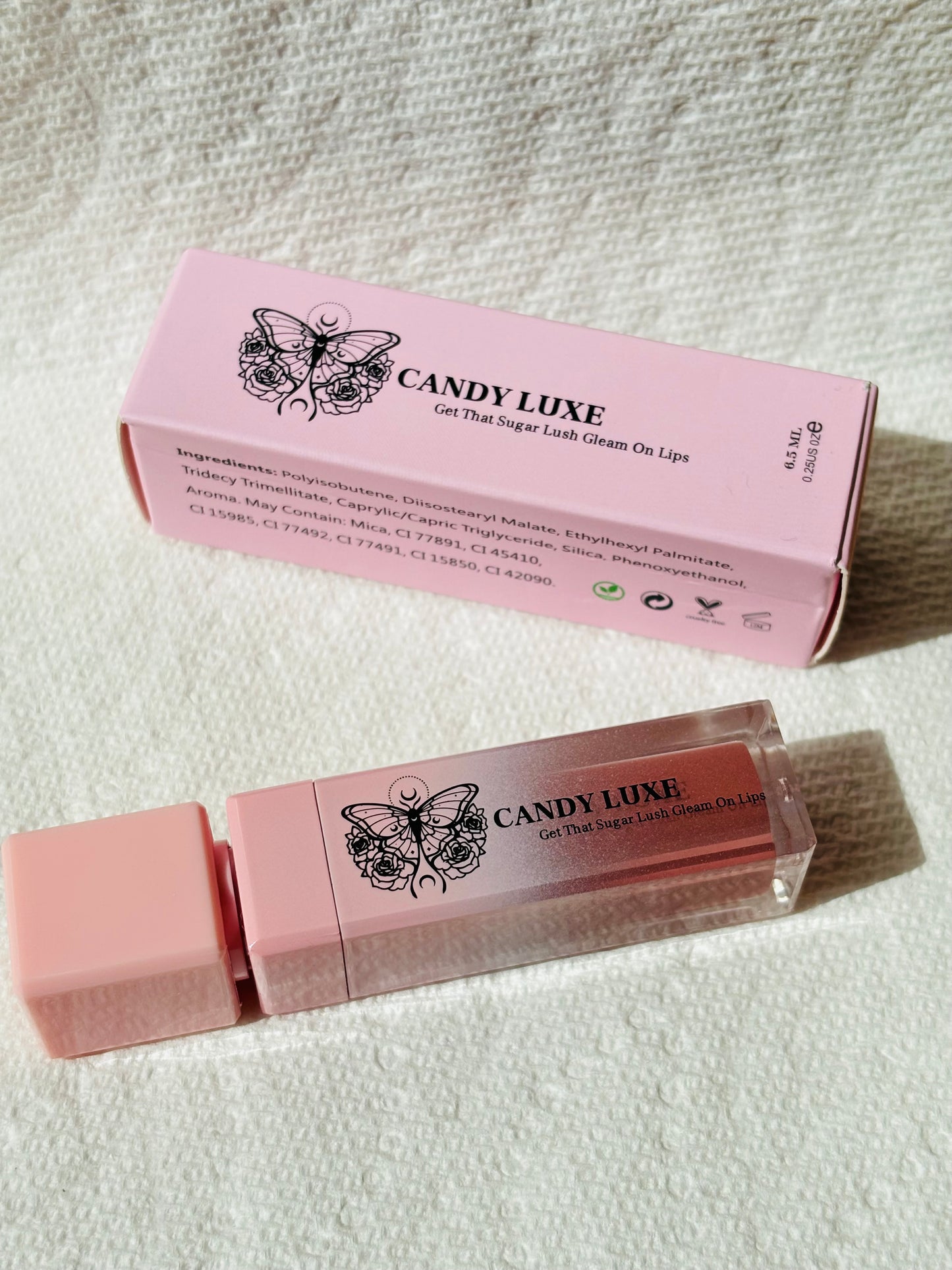 Halo hydrate lip gloss
