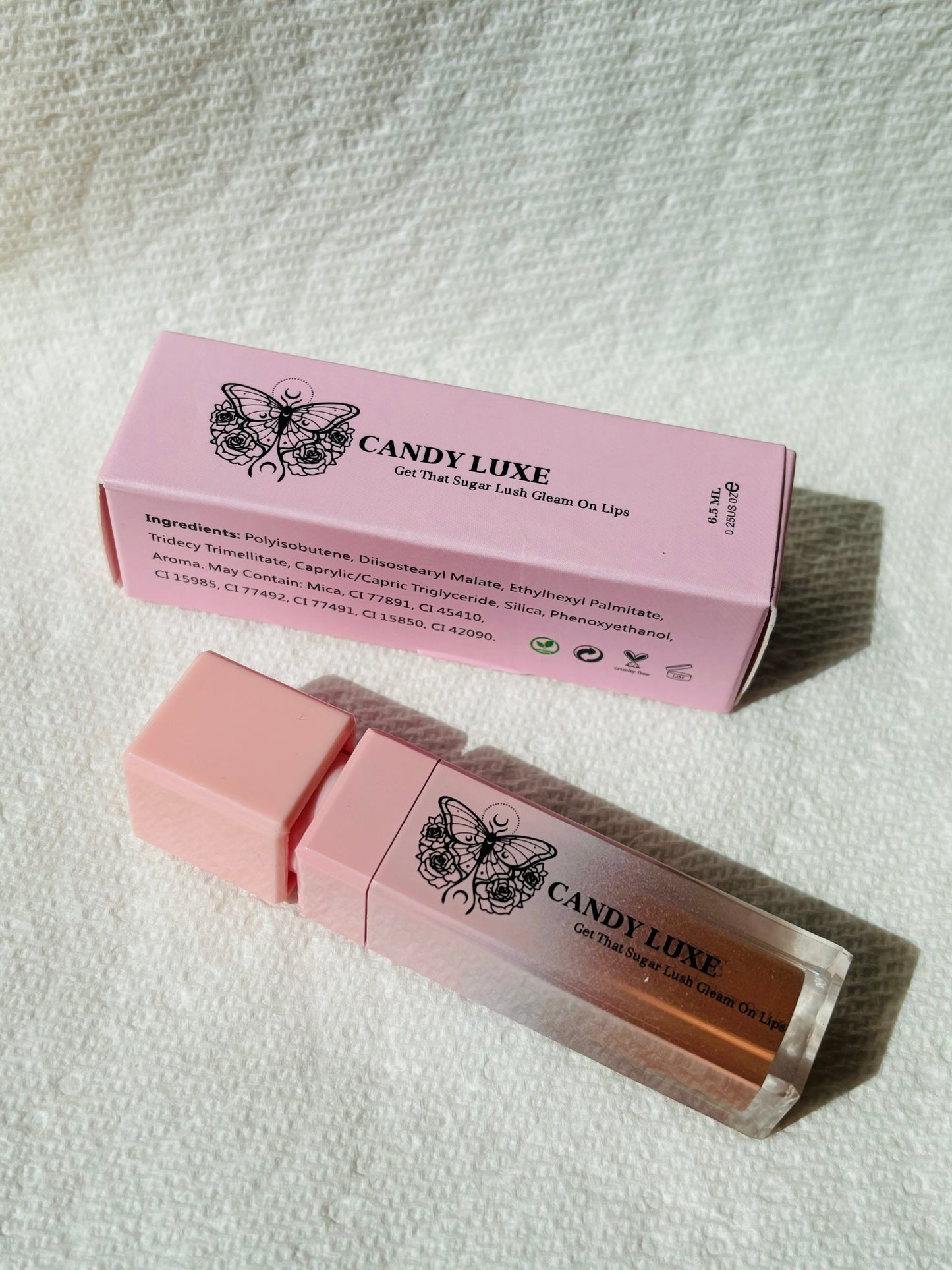 Halo hydrate lip gloss