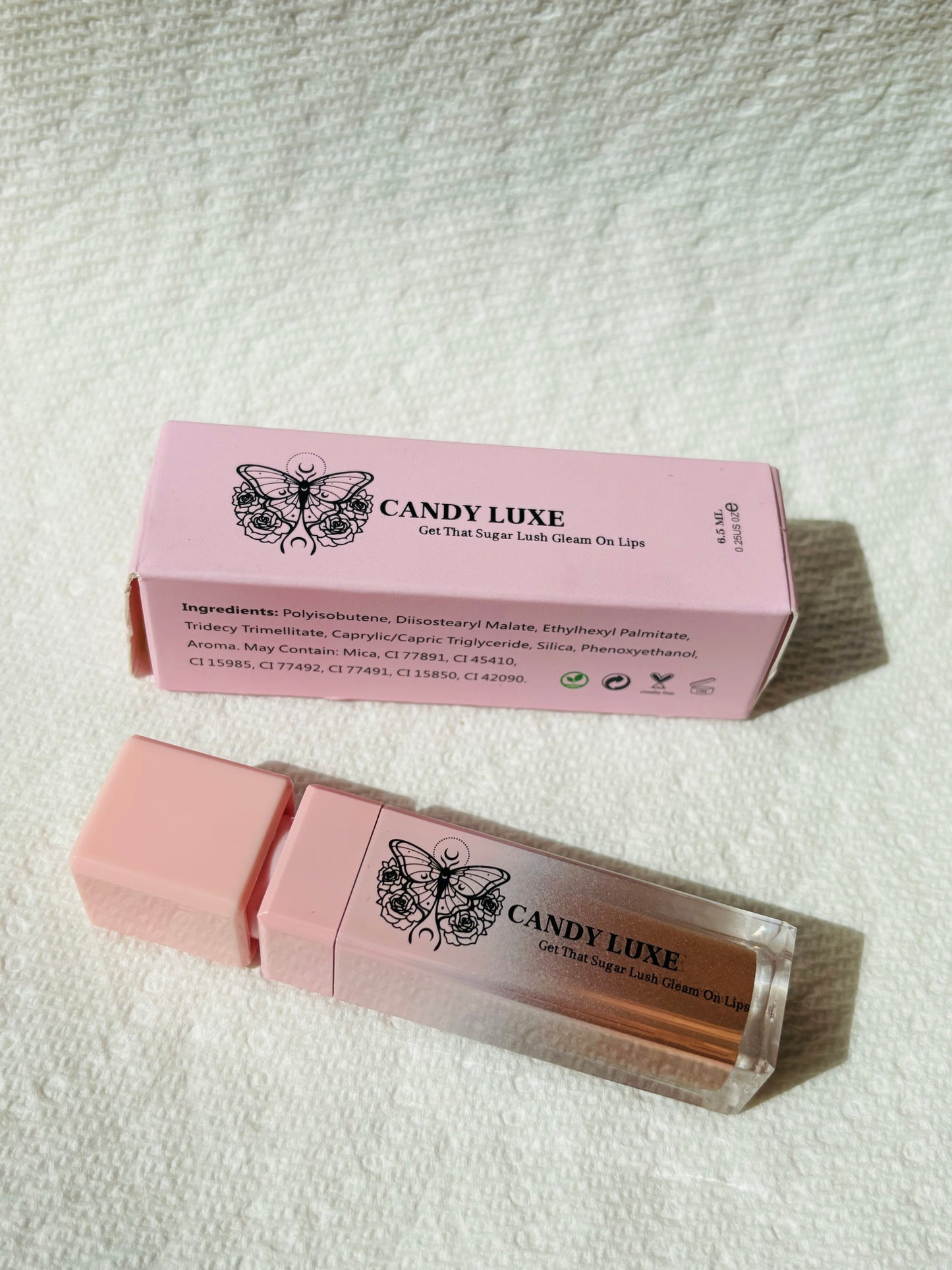 Halo hydrate lip gloss