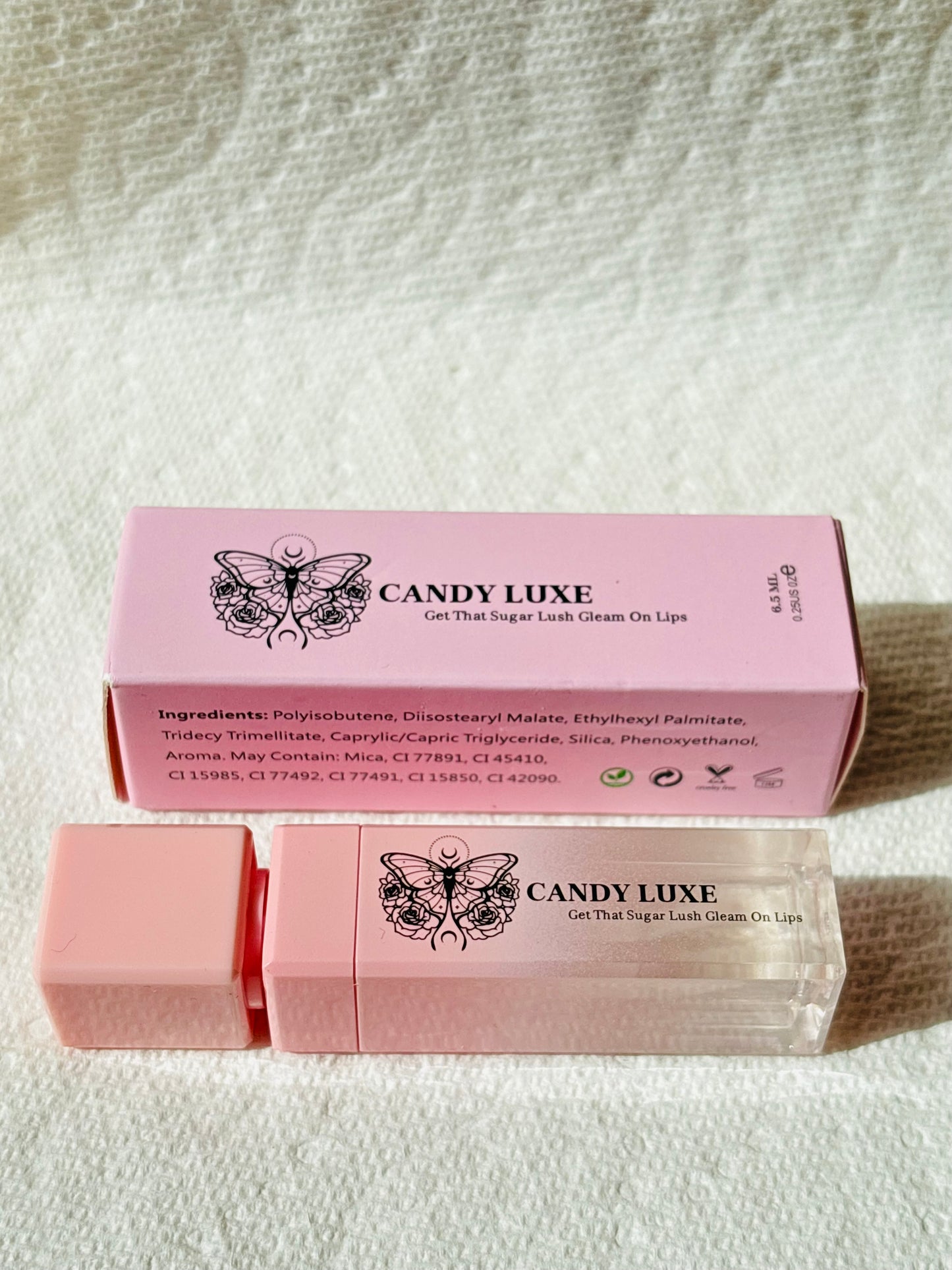 Halo hydrate lip gloss